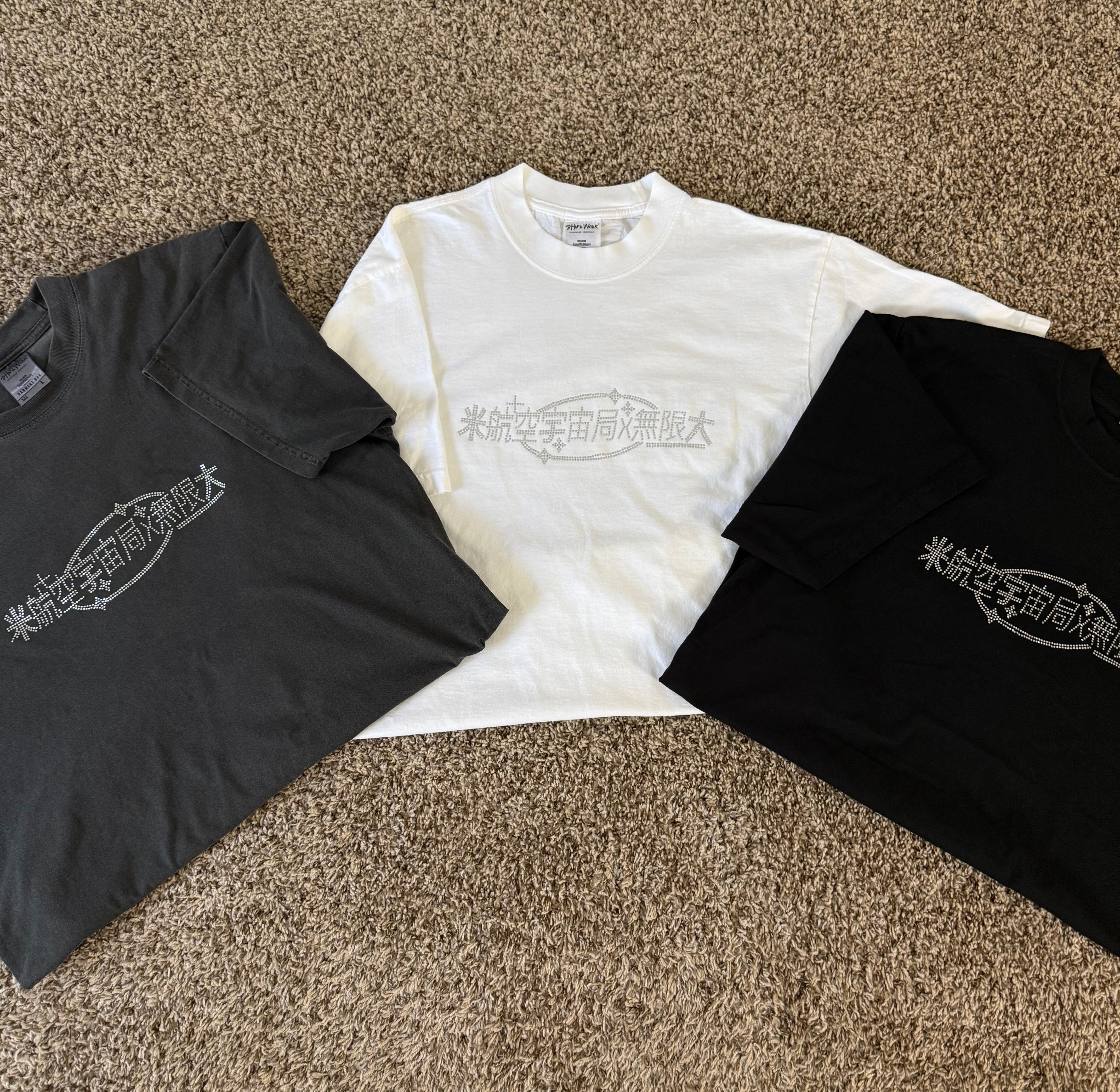 Rhinestone Logo tee – infinityxapparel.com